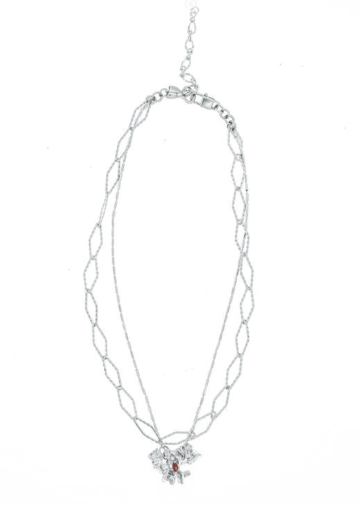 21SS 地鱼｜MERMAID - Malus 珊瑚花水晶项链 商品图2