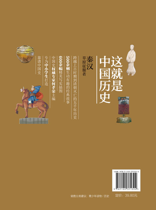 这就是中国历史 秦汉 中华帝国的形成 中国正史概念 中国历史 历史事件与人物 历史常识 儿童读物 历史读物 青少年历史课外读物 商品图1