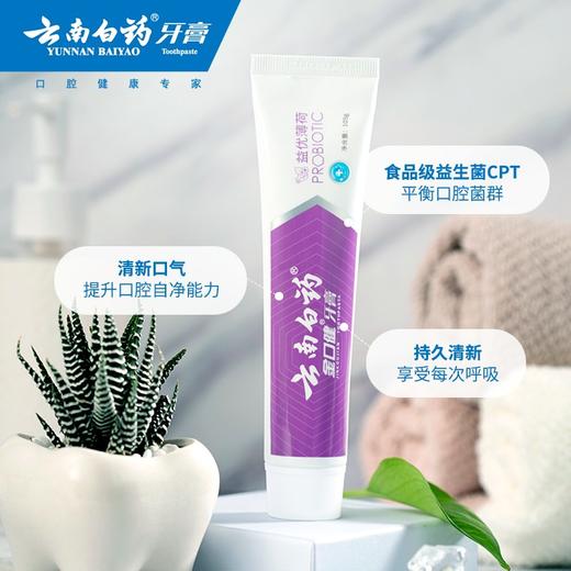 云南白药牙膏.益优薄荷   105g/支 商品图2