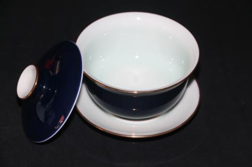 祭蓝盖碗·斗笠杯套礼 商品图1