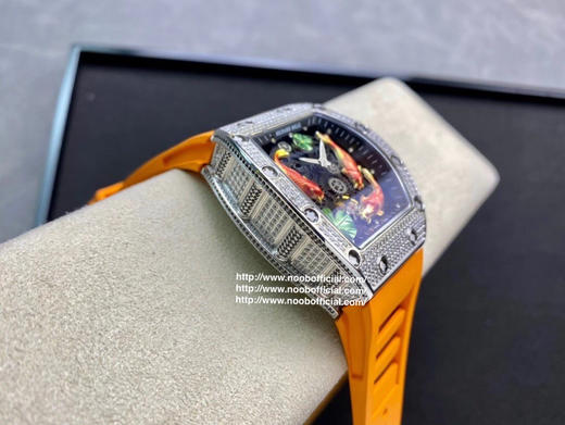 理查德米勒 Richard Mille RM57-01 【年年有鱼】搭载原装进口机械机芯 精钢壳尺寸43*50毫米 防水胶带配原装折叠扣 把愿望交给锦鲤，你只管努力，其他交给天意！ 商品图2