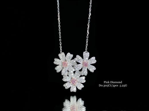 “雏菊”粉钻项链 商品图2