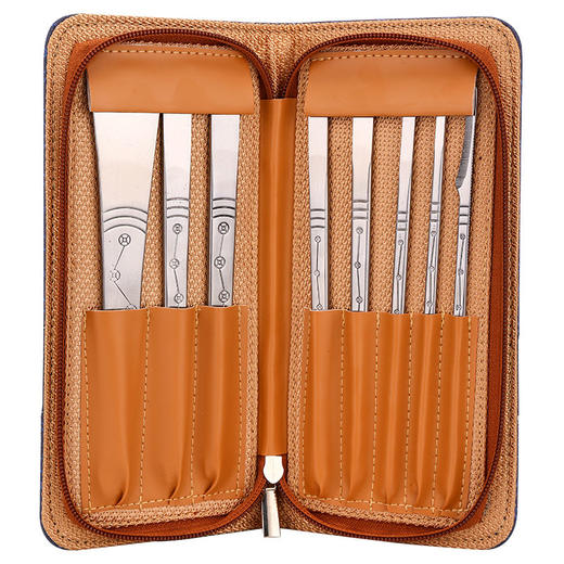 专业修脚刀套装白钢修脚刀工具甲沟去死皮老茧灰指甲专业技师套装 商品图5