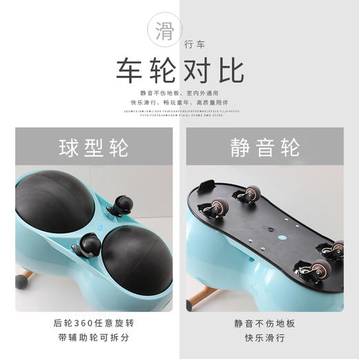 Mommy baby 花生溜溜车 ZY801（颜色随机） 商品图2