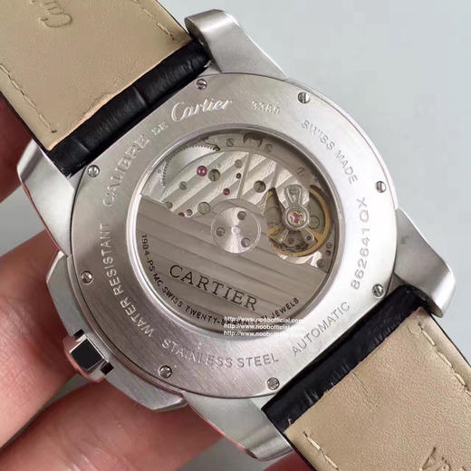 JF精品 卡地亚卡历博、升级版 强势推出！1比1原装开模 搭载复制原版1904-PS MC机芯 双面电透膜蓝宝石水晶玻璃 日历盘字体和原版一致，壳套做工精致！绝对是精品中的精品！ 商品图5