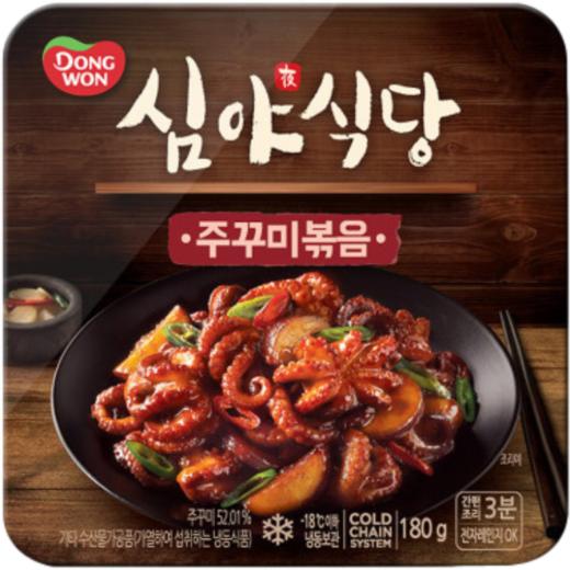 东远 深夜食堂辣炒八爪鱼180g【中】 商品图0