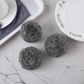 丽彩不锈钢清洁球4只/包