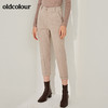 oldcolour冬季休闲长裤女厚保暖BM41073042 商品缩略图2