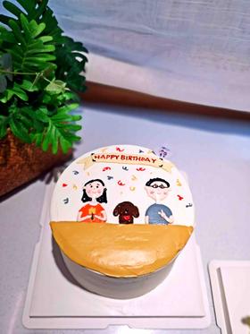 手绘奶油蛋糕 下单前请仔细阅读商品详情