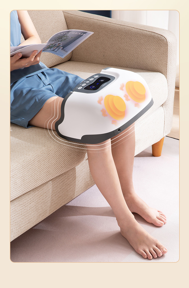 【3d环绕按摩 多角度呵护膝盖】科普菲膝盖按摩仪kneek02 创新3d按摩