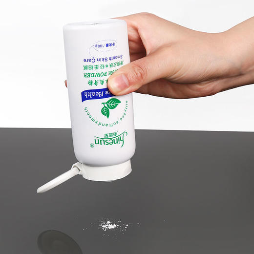 海蓝星婴儿丝滑美体爽身粉新生儿童粉扑四季通用宝宝玉米痱子粉 商品图4