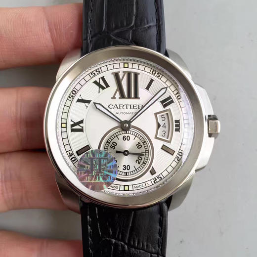 JF精品 卡地亚卡历博、升级版 强势推出！1比1原装开模 搭载复制原版1904-PS MC机芯 双面电透膜蓝宝石水晶玻璃 日历盘字体和原版一致，壳套做工精致！绝对是精品中的精品！ 商品图13