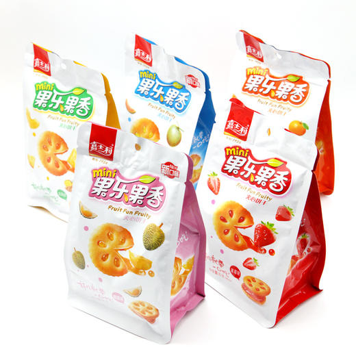 【嘉士利果乐果香85g/3袋】夹心饼干迷你袋装凤梨莓香橙味休闲零食 商品图4