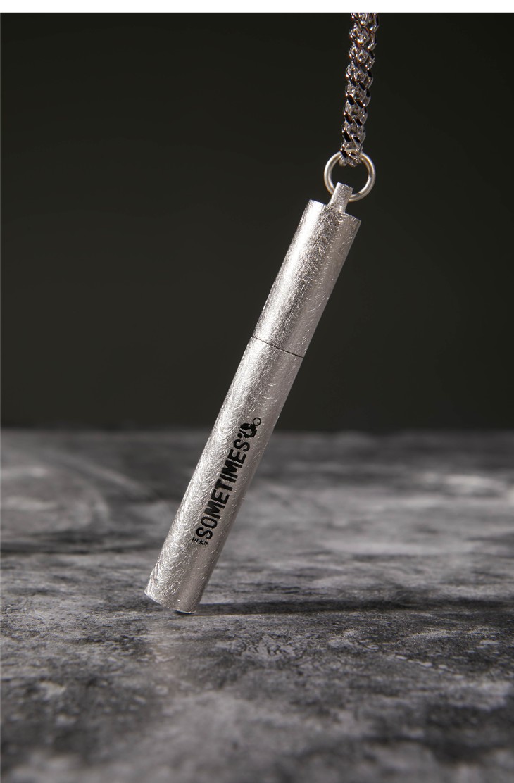 张一鸣 玩物系列珠宝 香烟管 项链