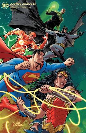 正义联盟 V4 主刊 Justice League V4  001-051（2018）变体