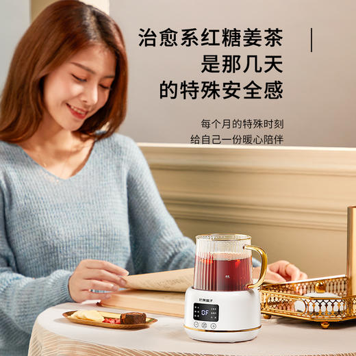 【精致生活】生活元素养生壶办公室小型mini多功能迷你煮奶茶花茶壶电热养生杯 商品图6
