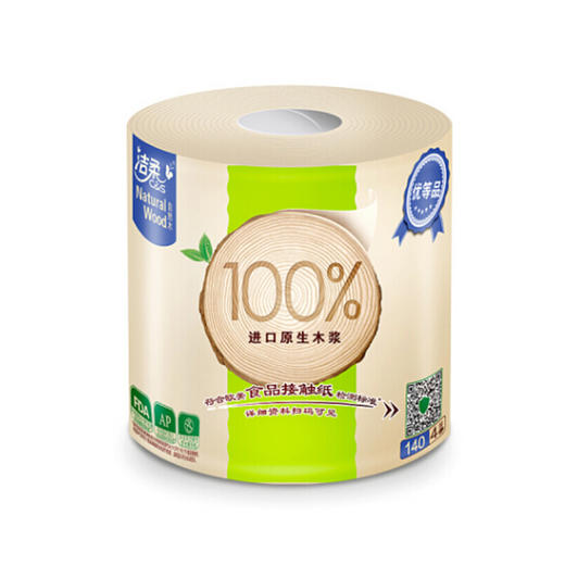 洁柔原生木浆1400卷纸12卷 商品图2