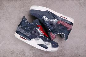 乔4刺子绣 在这款元年配色之后，还有一款超人气 Air Jordan 4 新配色即将发售，那就是同样关注度极高的「刺子绣」Air Jordan 4。整双鞋在 Air Jordan 4 的鞋型基础上