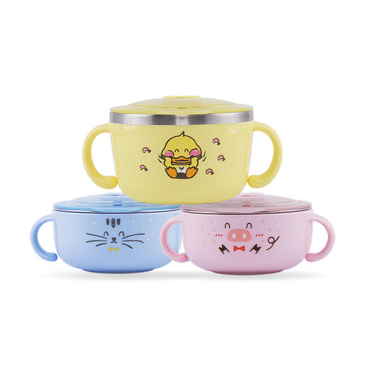 日本Richell利其尔 不锈钢注水碗 370ml / 480ml 商品图3