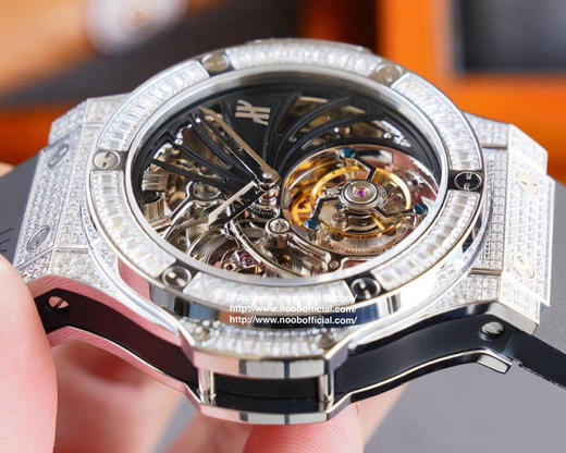 N 出品 恒宝Hublot V3升级版（升级如下：升级使用原装壳套起模壳身，侧耳不再使用塑料，搭配升级版真陀飞轮心脏，加强防震 商品图1