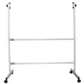 旁边夹可旋转白板架子写字板支架办公白板移动支架黑板绿板架可移动带轮立式展示架留言板看板架