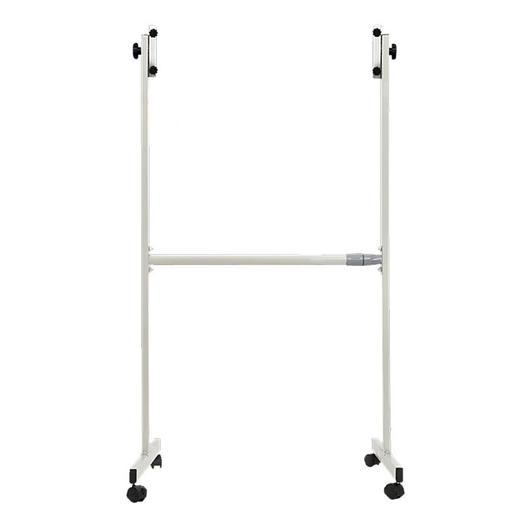 旁边夹可旋转白板架子写字板支架办公白板移动支架黑板绿板架可移动带轮立式展示架留言板看板架 商品图1