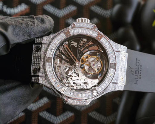 N 出品 恒宝Hublot V3升级版（升级如下：升级使用原装壳套起模壳身，侧耳不再使用塑料，搭配升级版真陀飞轮心脏，加强防震 商品图13