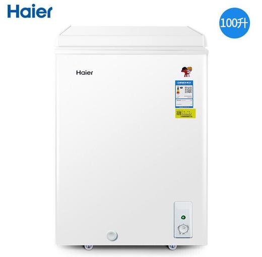 【海尔冰柜】*Haier/海尔100升节能冷藏冷冻转换卧式家用小型冷柜BC/BD-100HD 商品图0