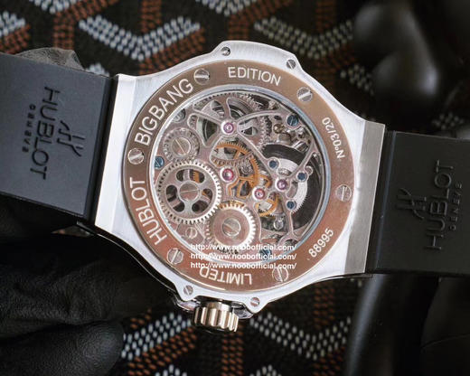 N 出品 恒宝Hublot V3升级版（升级如下：升级使用原装壳套起模壳身，侧耳不再使用塑料，搭配升级版真陀飞轮心脏，加强防震 商品图10