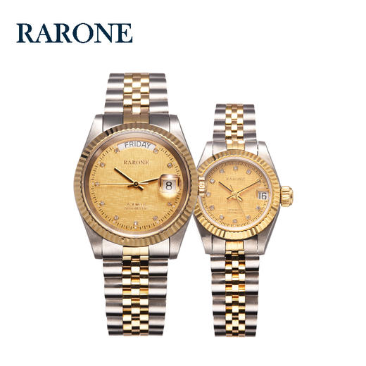 RARONE雷诺表臻诚系列机械对表98801 商品图0