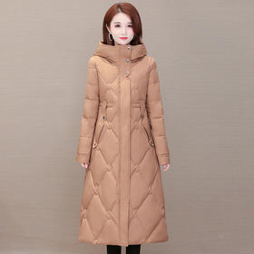 YWE-SH-20B53A时尚白鸭绒羽绒服