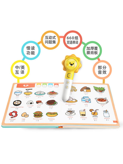 趣威文化AI点读小百科套装1-4岁内置天猫精灵点读笔3代早教学习机（厂家直发包邮） 商品图1