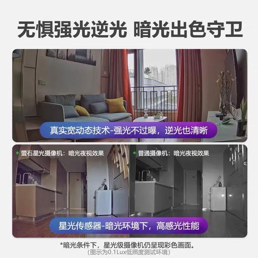 萤石C6C标准款无线监控器360度全景网络摄像头家用手机wifi远程高清夜视 32G内存 商品图4