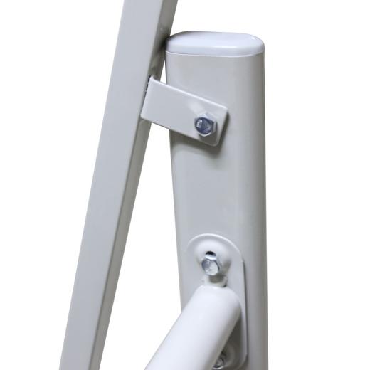 承托式厚重型移动白板支架架子写字板架办公白板支架黑板绿板架可移动带轮立式白板支架展示架留言板看板支架架子 商品图5