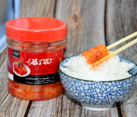 好吃佬生泡菜（500克瓶装*12瓶）