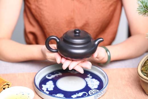 紫砂壶-仿古壶，原矿朱泥捂灰，230ML，庄伟杰全手工制作 商品图0