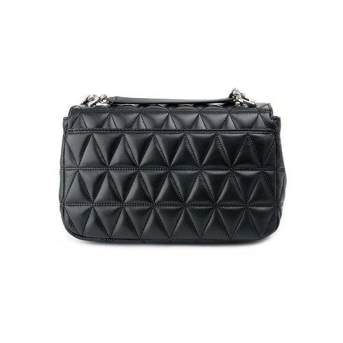 Michael Kors/迈克·科尔斯 方形黑色皮质通勤经典款女士单肩链条包 30S7SSLL3L BLACK 商品图1