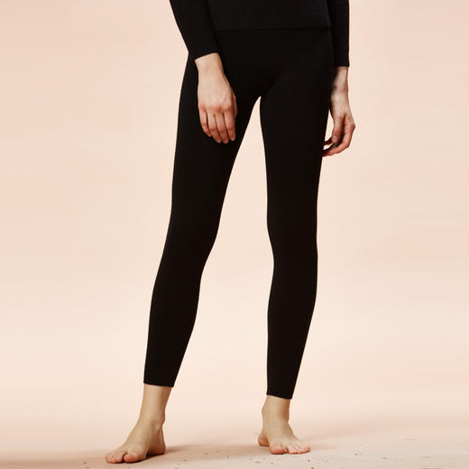 METTE羊绒世家秋冬新款女士打底保暖羊毛裤修身显瘦弹力外穿秋裤 商品图2