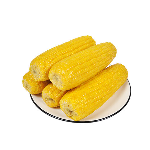 生态甜玉米棒 通过242项农残检测 高温灭菌 真空包装
