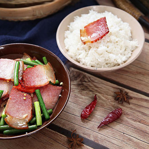 神龙山珍白腊肉500g