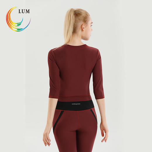 LUM39669露檬新款瑜伽长袖 商品图3