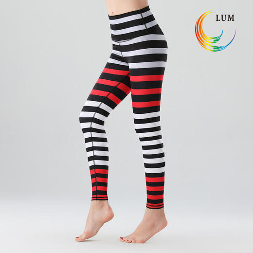 LUM99116露檬2020春夏新款网红毛毛虫瑜伽长裤高腰 商品图1