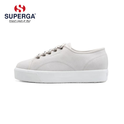 SUPERGA女鞋2020秋冬新款厚底显瘦S00GV40低帮系带防滑休闲鞋 商品图1