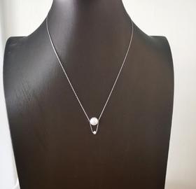 Vermeer日本Akoya海水珍珠SJ201003-NYC8 大小珠项链  14/18WK C3-8