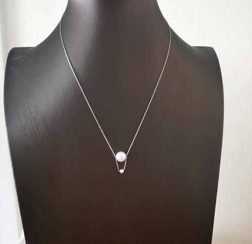 Vermeer日本Akoya海水珍珠SJ201003-NYC8 大小珠项链  14/18WK C3-8 商品图0