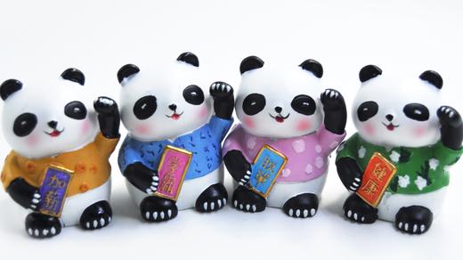 招财熊猫摆件 商品图2