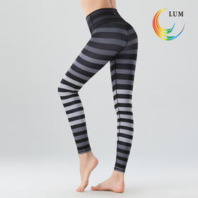 LUM99116露檬2020春夏新款网红毛毛虫瑜伽长裤高腰