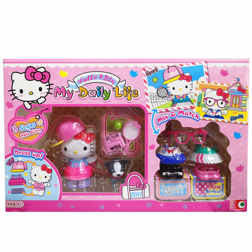 T  Hello Kitty百变造型-日常生活 商品图0