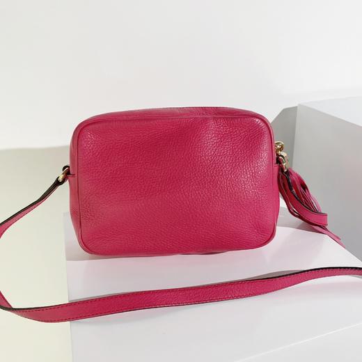 Gucci disco soho 流苏 红色 全牛皮 相机包 商品图1