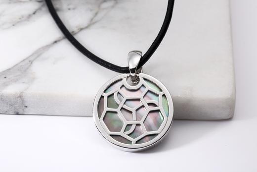 Vermeer日本珍珠母贝项链925银SV  SK201002-PSV 商品图3